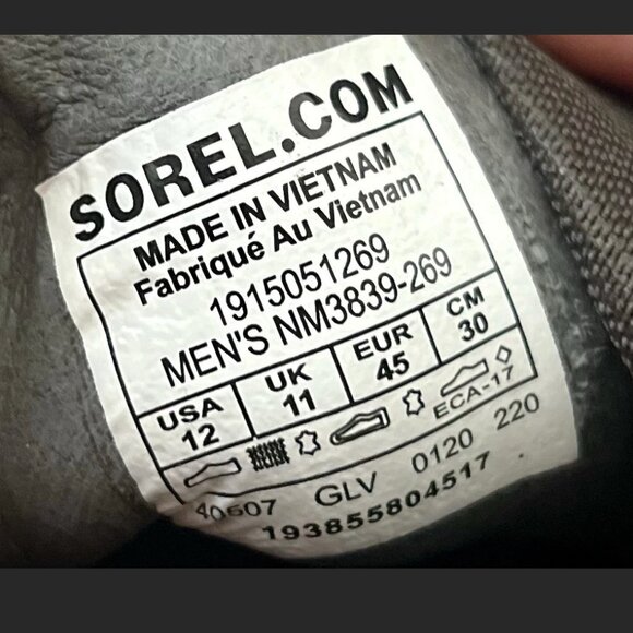 Sorel Mad Brick Chelsea Waterproof Boot - Mens, Saddle, 12 US - Picture 4 of 6